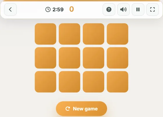 Alphabet Match — live gameplay