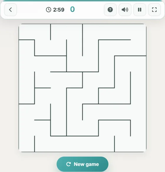 Daily Maze — live gameplay