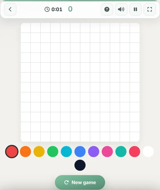 Pixel Coloring — live gameplay