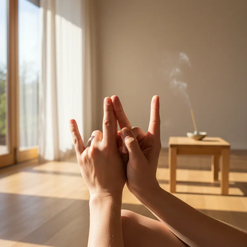 Apana Vayu Mudra (Heart Rescue / Mrita Sanjeevani)