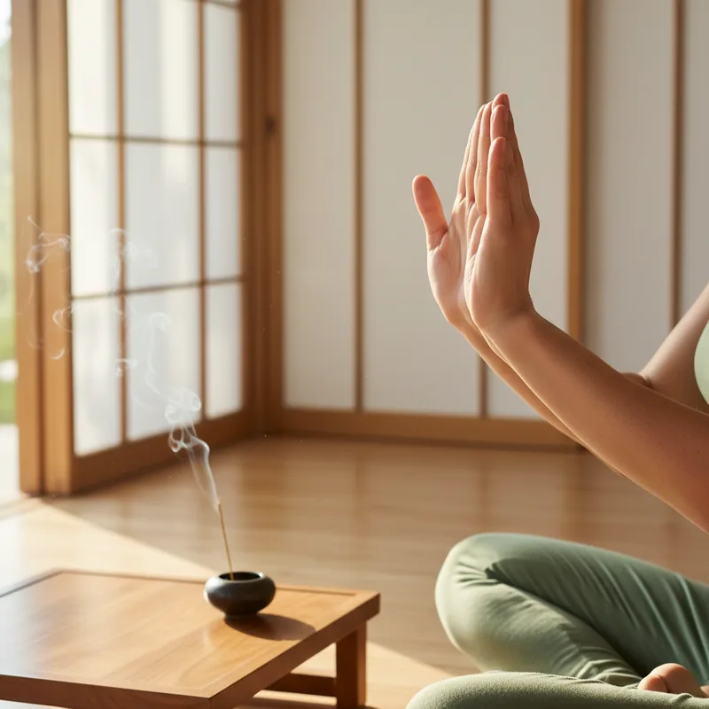 Nivedana Mudra (Deep Listening / Receptive Surrender Seal)